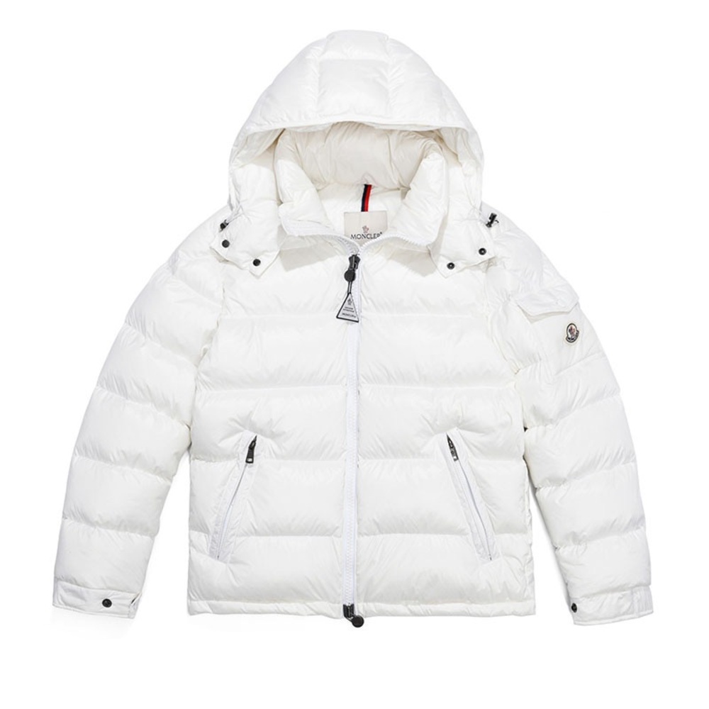 Moncler White Down Jacket